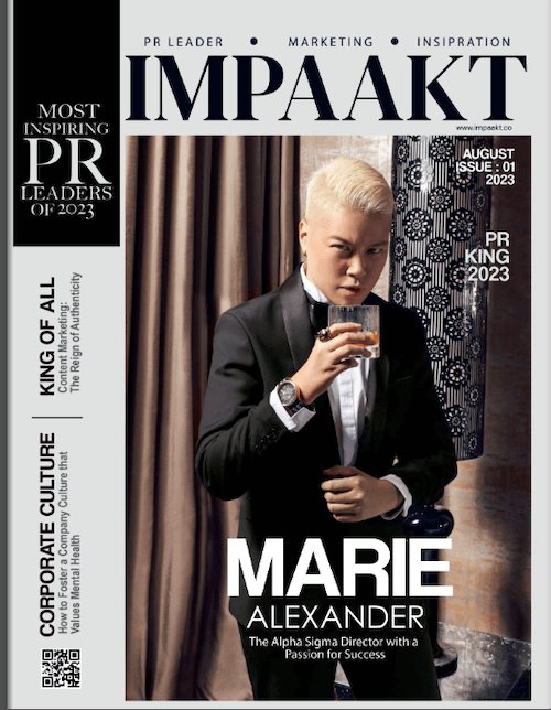 Marie Alexander on the Cover for IMPAAKT Magazine