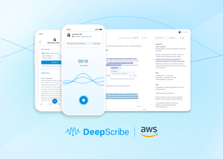 Deepscribe partners with AWS
