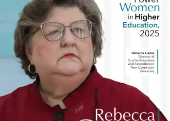 Rebecca Carter Power Women in Higher Education, 2025