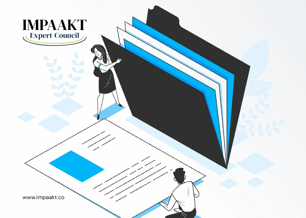 Business leader reviewing documented workflows with team members, representing process documentation, operational clarity, and scalable leadership systems.