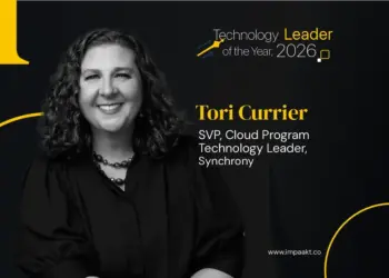Tori Currier SVP Cloud Program Technology Leader Synchrony cloud transformation leader