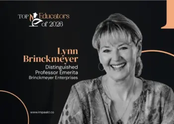 Lynn Brinckmeyer, Distinguished Professor Emerita at Brinckmeyer Enterprises and featured leader in Top Educators of 2026 
