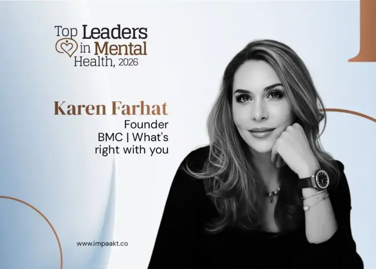 Karen Farhat, Founder of Body and Mind Consultancy, sharing her views on the human side of healing. 